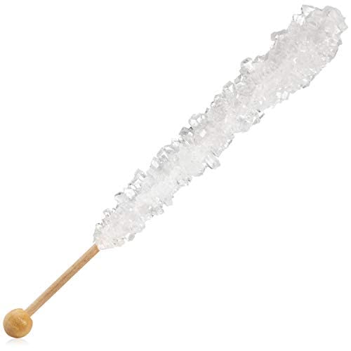 Frozen Ice Rock Candy Sticks 18 Individually Wrapped Rock Candy on a Stick 3 Wands