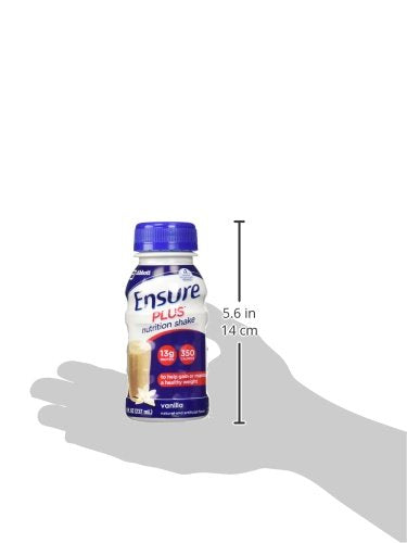 Ensure Plus Nutrition Shake, 8 FL Oz each, 30 Count