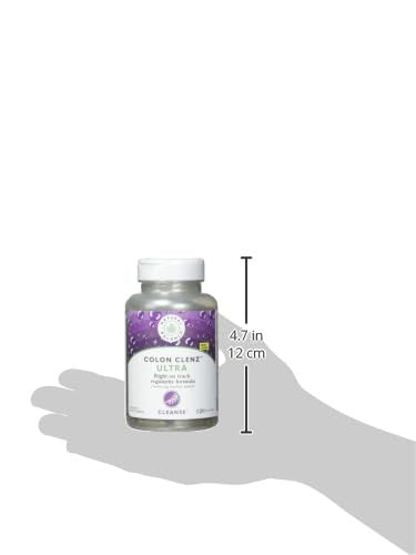 Natural Balance Ultra Colon Clenz | Herbal Colon Cleanse & Detox Supplement | Gentle & Dependable Overnight Formula | 120 Vegetarian Capsules