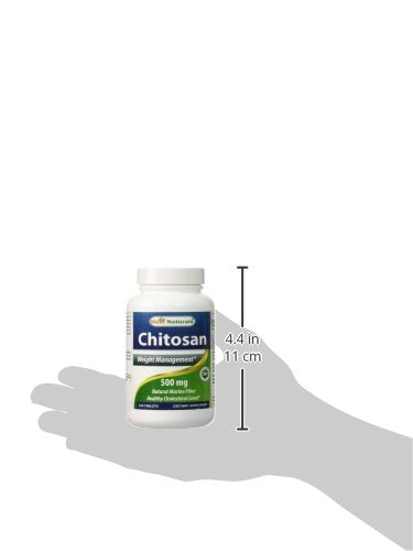 Best Naturals -- Chitosan -- 500 mg -- 120 Tablets