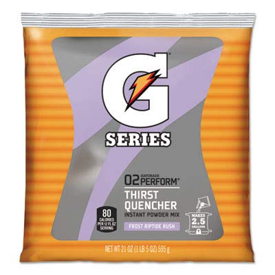 Gatorade Original Powdered Drink Mix Riptide Rush 21 ounces Packets