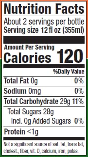 Val de France NonAlcoholic Reduced Calorie Organic and OU Kosher Sparkling Juice Peach 254 Fl Oz 1 bottle