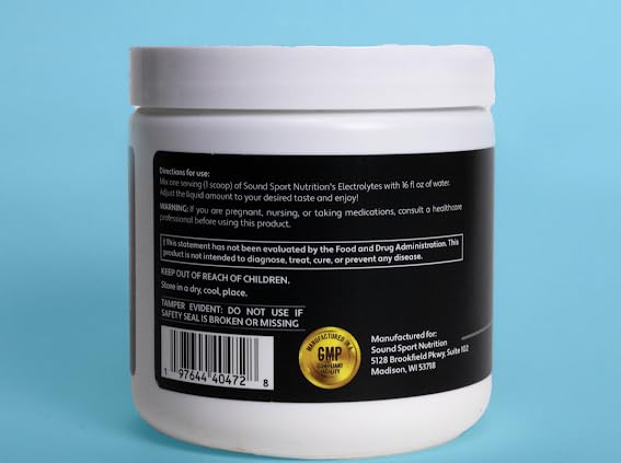 Sound Sport Nutrition Lemon Flavored Electrolytes