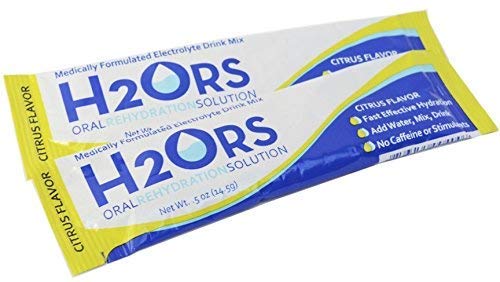 H2ORS Electrolyte Drink Powder: Citrus (24 Pack)