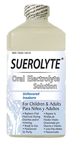 Suerolyte Unflavored Oral Electrolyte Solution 33.8 Oz