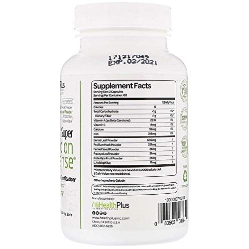 Super Colon Cleanse 120 CAP