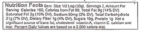 Crown Candy Pecan Logs 12 Individually Wrapped 25oz Pecan Logs Per Box 25 Ounce Pack of 12