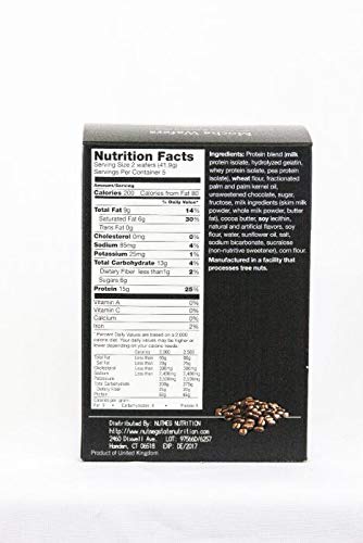 Proti Fit Bariatrix Mocha Wafer Square for weight loss - 15 grams of protein - 5 box serving