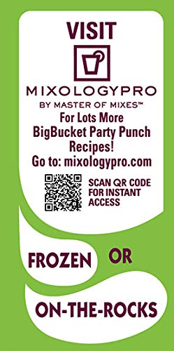 Master of Mixes BigBucket Margarita Mix Ready to Use 96 oz LowProfile Individually Boxed