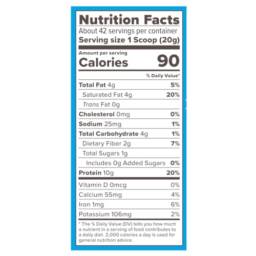 Primal Kitchen Primal Fuel Vanilla Coconut Whey Protein Drink Mix, Gluten and Soy Free, 1.85 Pounds