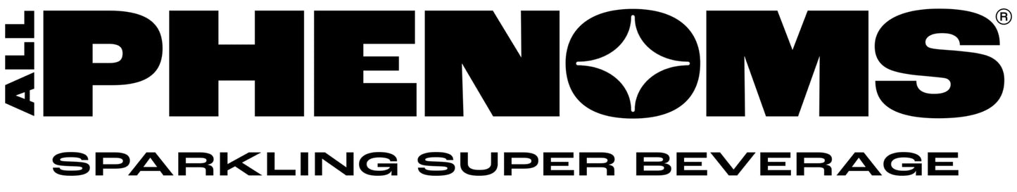 All Phenoms Energy Sparkling Organic Prebiotic Probiotic Drink Adaptogen Mushroom Blend 350mg Lions Mane 75mg Green Tea Caffeine 135mg LTheanine Vitamins B Citrus Ginger 12 Pack