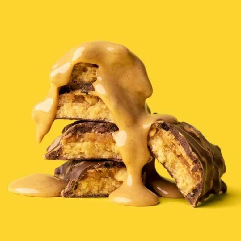 Chef Robert’s Whey Fit Protein Bars Chocolate Peanut Butter 18 Count | Chef Created 6-Layer Baked Bar | Gluten-Free | High Protein Baked Bar