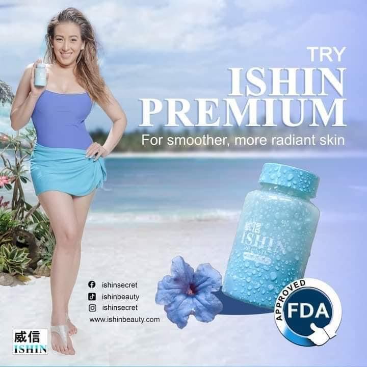 Ishin Premium Glutathione Plus Food Supplement, 60 Capsules