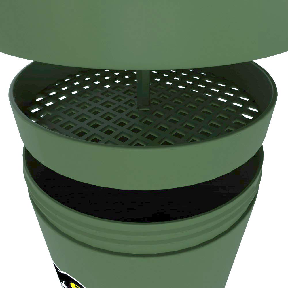 Battle Shakers Bomb | Military Themed Shaker Bottle | Leak-Proof Protein Cup with Storage Compartment | Mix Protein Powders & More | Durable & Dishwasher Safe | 20 Oz