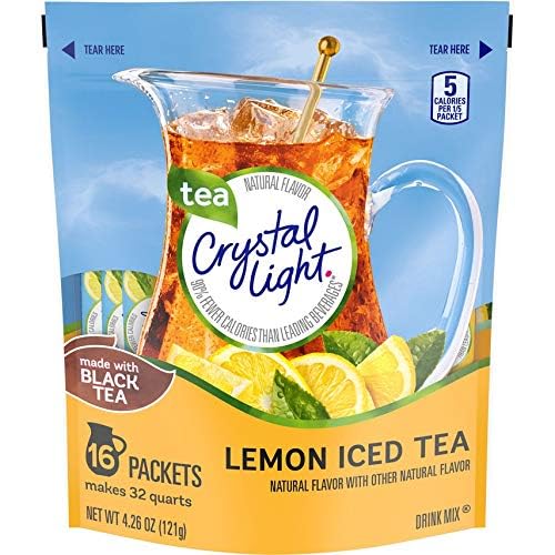 Crystal Light Iced Tea Drink Mix Lemon 426 oz 16 ct 2 pk
