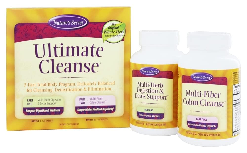 Nature's Secret - Ultimate Cleanse - 2 Part Program