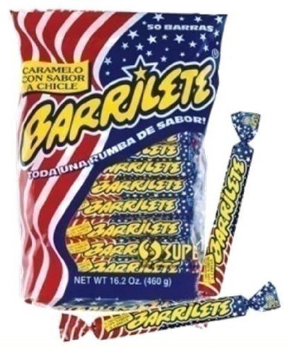Barrilete Super Chewy Candy Bag075 pound 50 Count SET OF 1