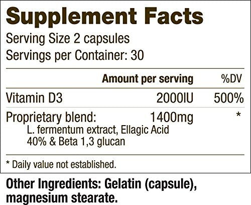 Aidan Products Stem-Kine: Clinically Proven to Increase Circulating Stem Cells, Promoting Healing and Anti-Aging (60 Capsules)