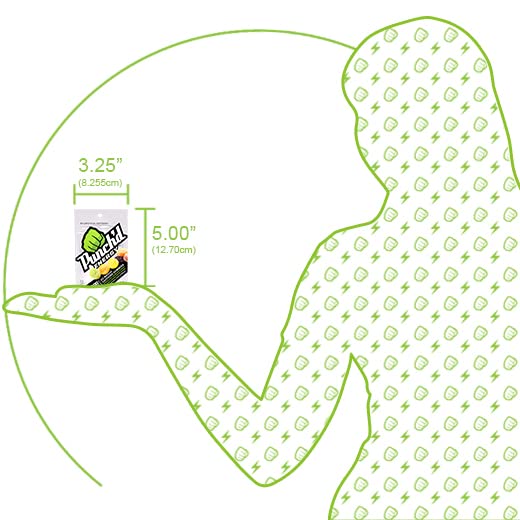 Punch'd Energy, All Natural Caffeine Gummies, 10 Gummies = 100mg of Caffeine per Pack (Box of 10) Clean Label, Green Coffee Energy Chews, Ultra Low Glycemic, Low Calorie, Vitamin C