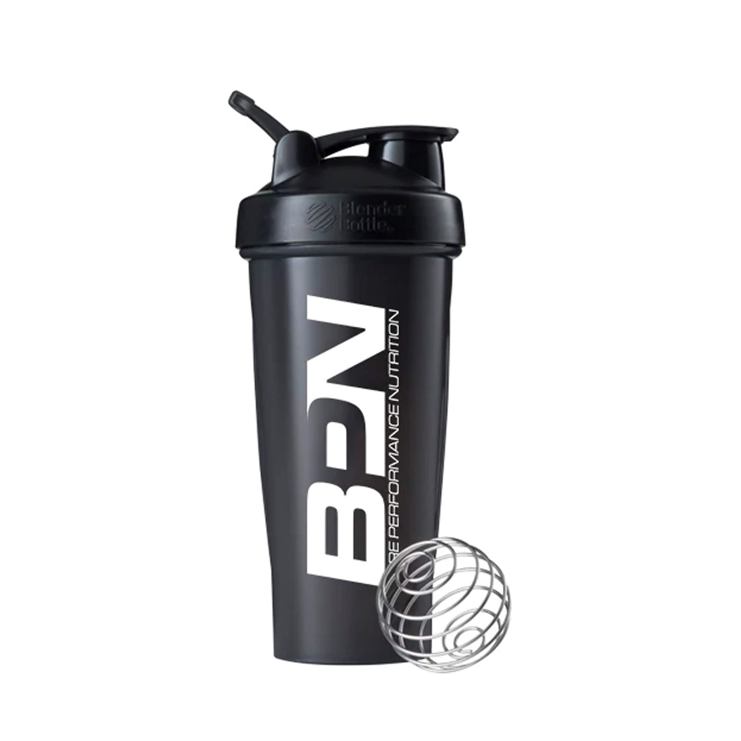 BARE PERFORMANCE NUTRITION Blender Bottle Shaker Bottle, 28 oz Shaker Bottle with Wire Whisk, Black