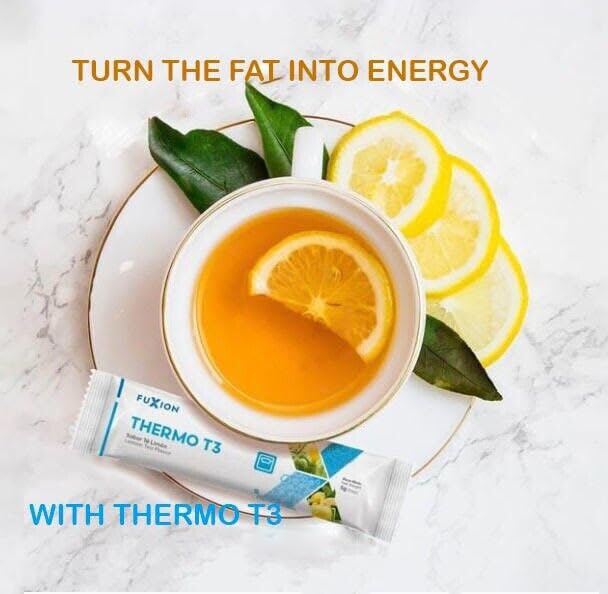 FuXion Thermo T3 - Transform Fat into Energy,10 Single Serving Packets,Plus A 12 Oz Shaker Bottle BPA Free w. Pink Cover & Clear Body,Steel Whisk Blender