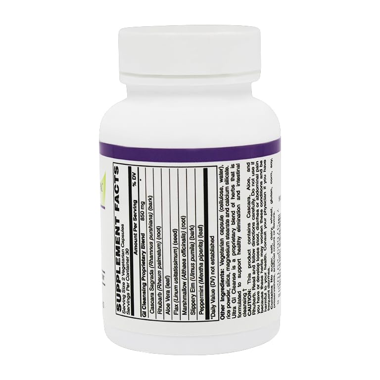 BariatricPal Ultra GI Cleanse Vegetarian Capsules (60 Count)