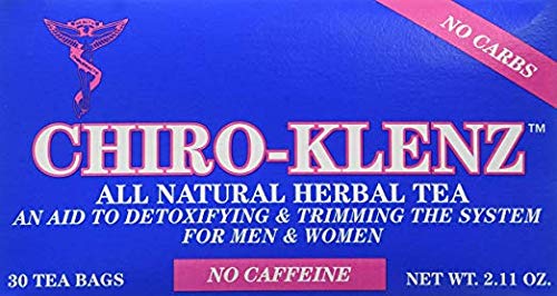Chiro-Klenz All Natural Herbal Tea Original Flavor 30 Tea Bags