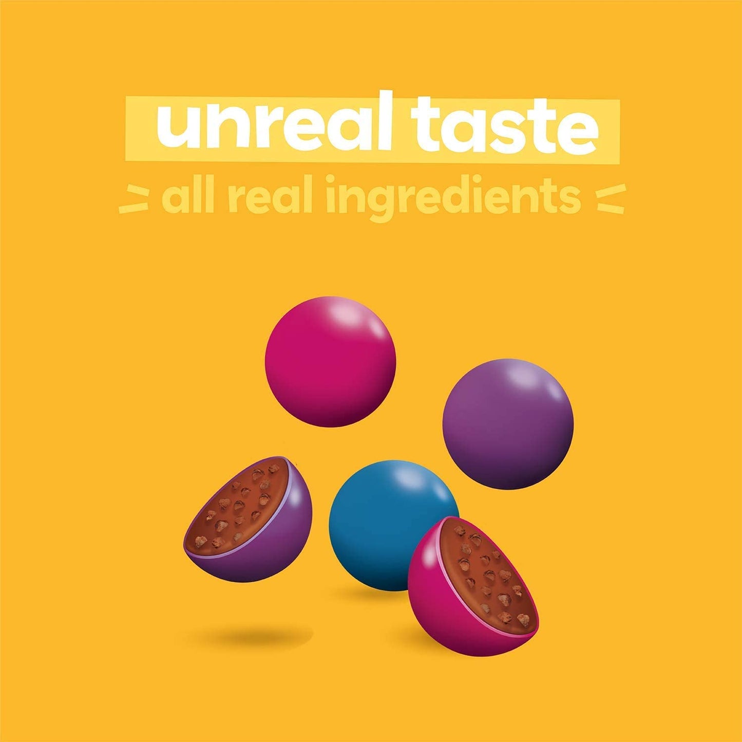 Unreal Candy Coated Chocolate Crispy Quinoa Gems Bag 5 Ounce