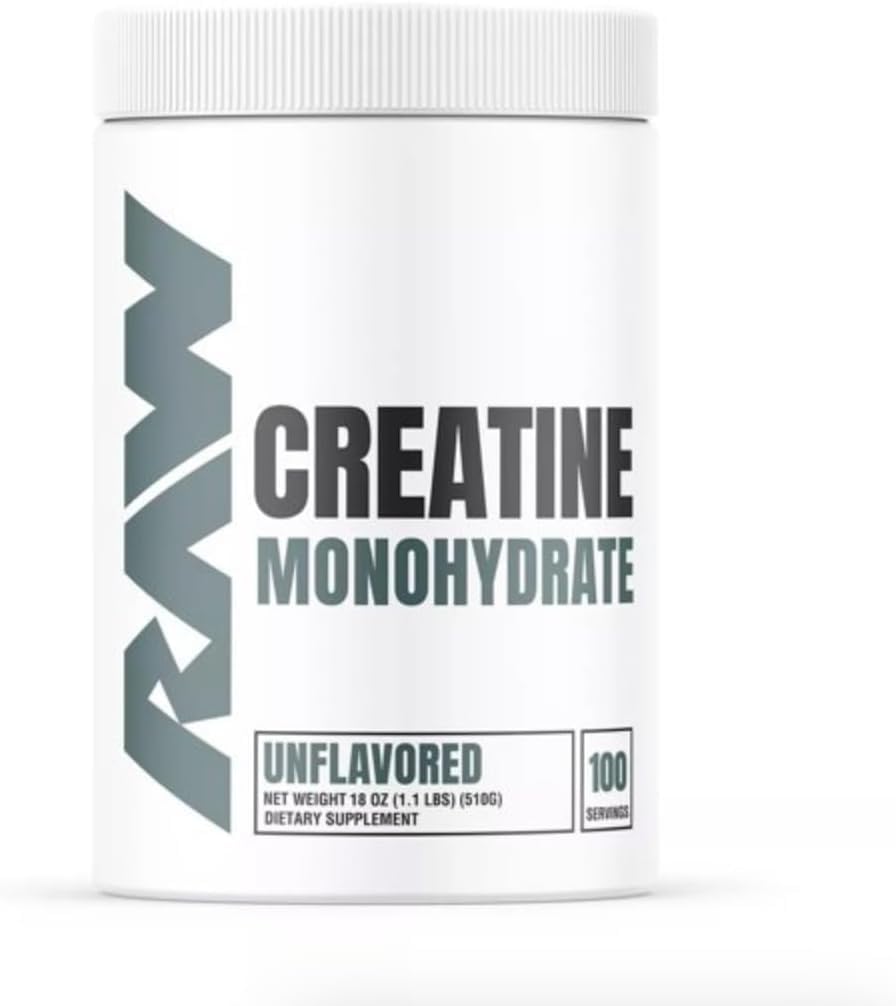 Unflavored Creatine Monohydrate, 100 Servings