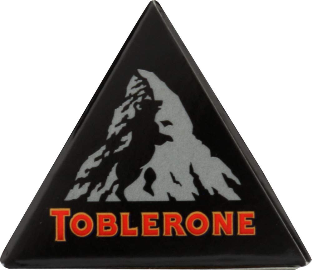 Toblerone Bar Swiss Dark Chocolate with Honey Almond Nougat Bar Pack of 3 Bars Each 35 oz
