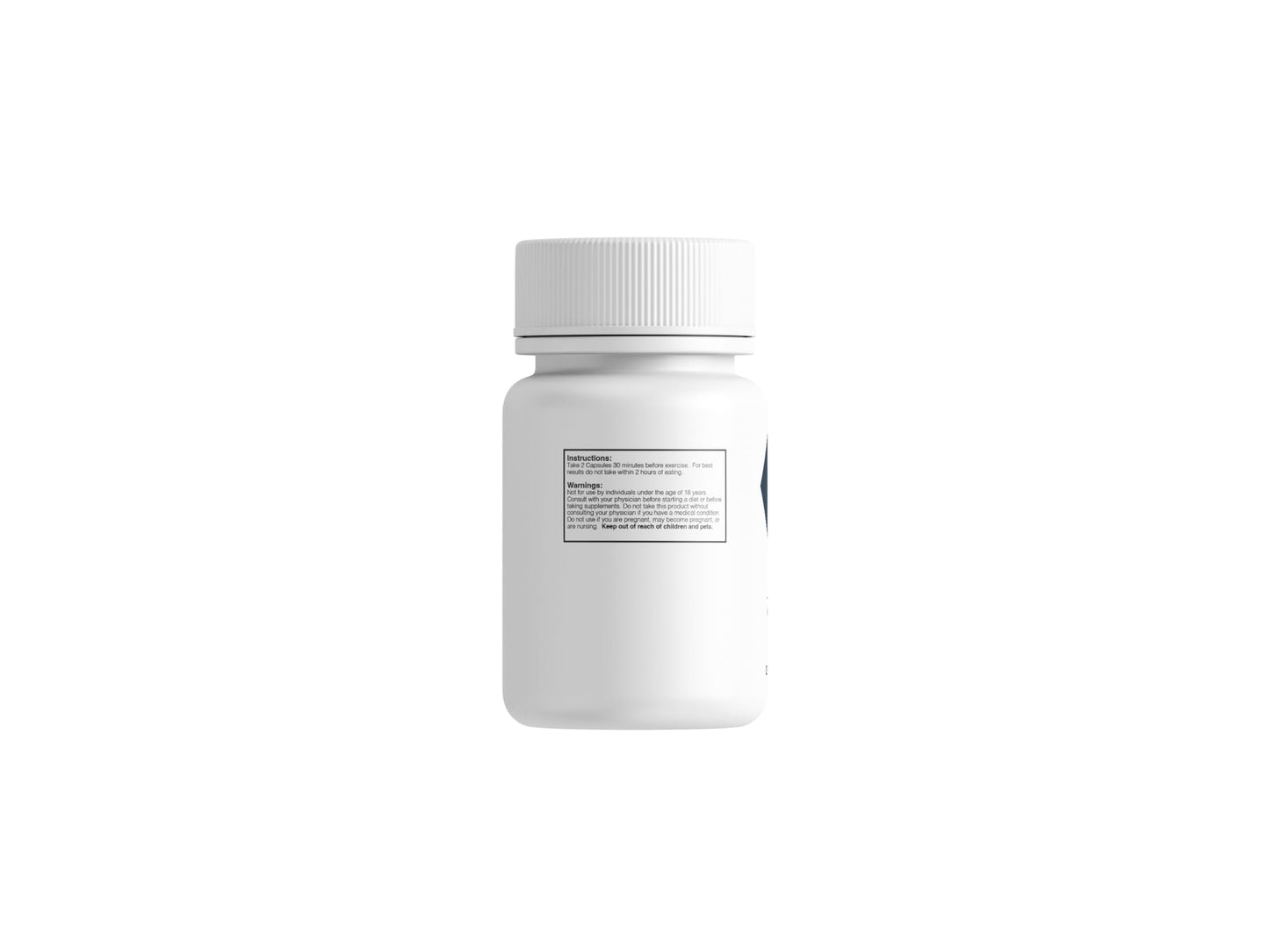 Bulk Essentials Nitric Oxide Capsules - 1000mg - 180 Capsules - 90 Servings (180 Count)