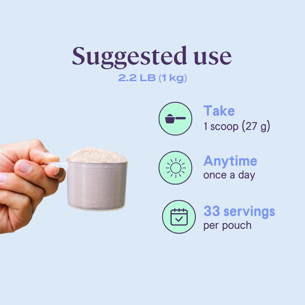 B-FIT B Just Protein 1kg - 33 Servings of Whey Isolate Protein Powder - Vegan Protein Shake - Unflavored - Supplement Ideal for Athletes - Gluten Free - Eco-Friendly Packaging