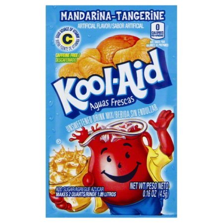 KoolAid Aguas Frescas MandarinaTangerine 48 Count