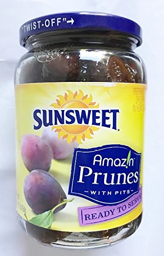 Sunsweet Amazin Prunes with Pits Ready to Serve 16 oz Pack of 2
