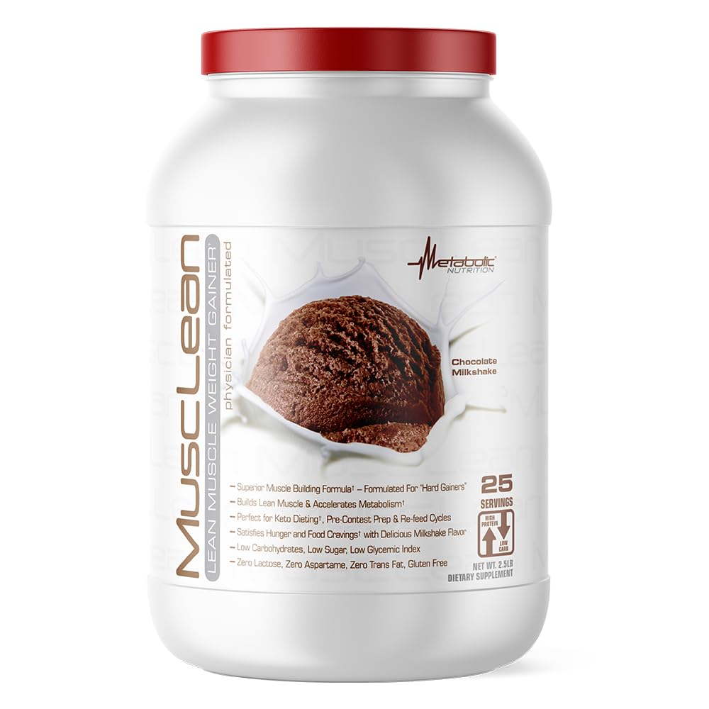 Metabolic Nutrition Musclean Chocolate Sha, 2.5 Pound