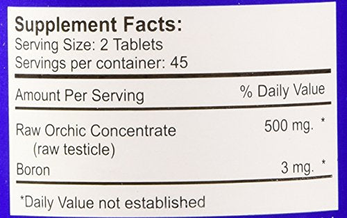 Vitol Body Builders Testron Tablets, 90-Count Bottles