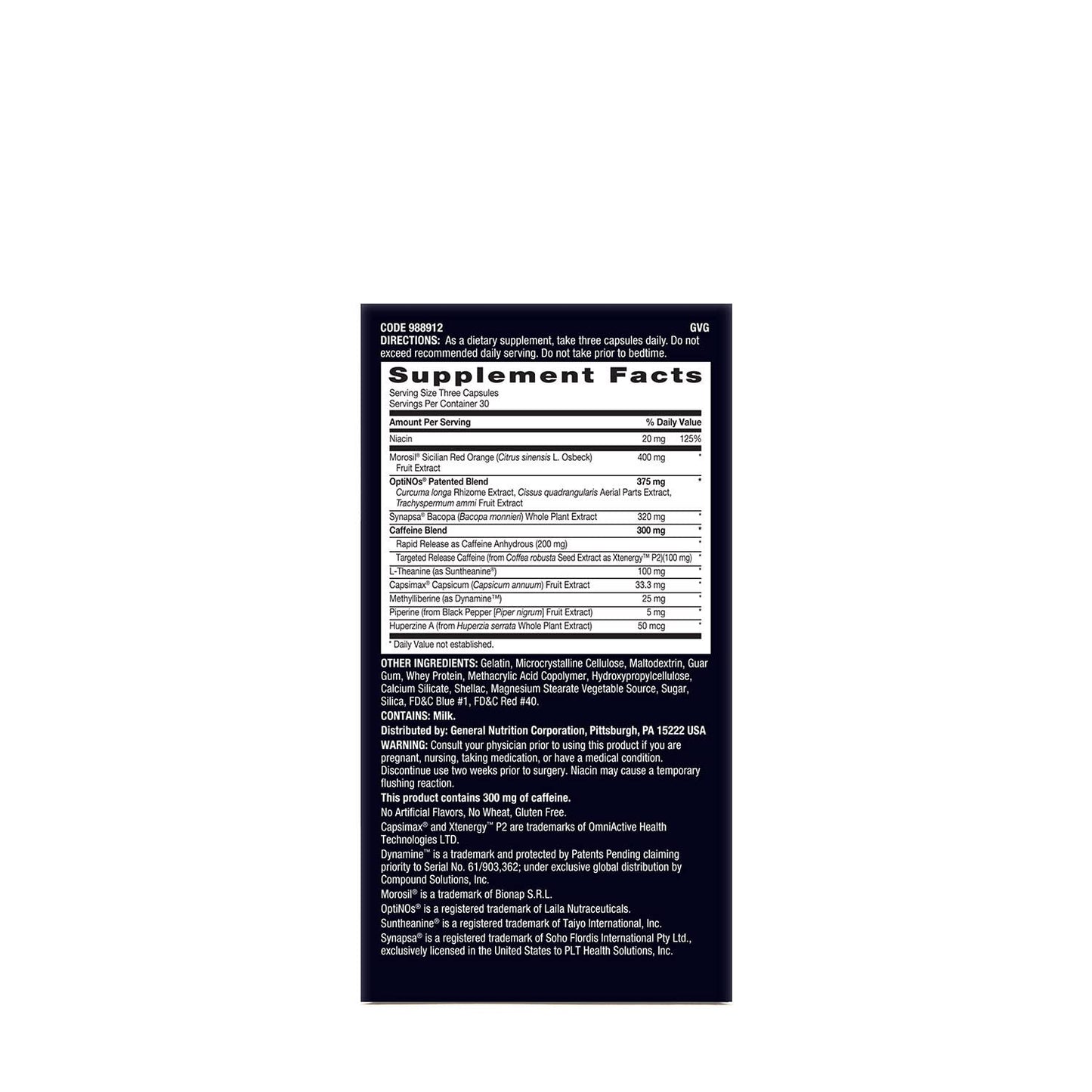 Beyond Raw Burn MF | Metabolic Formula, Thermo Activator, Supports Energy and Focus | 90 Count