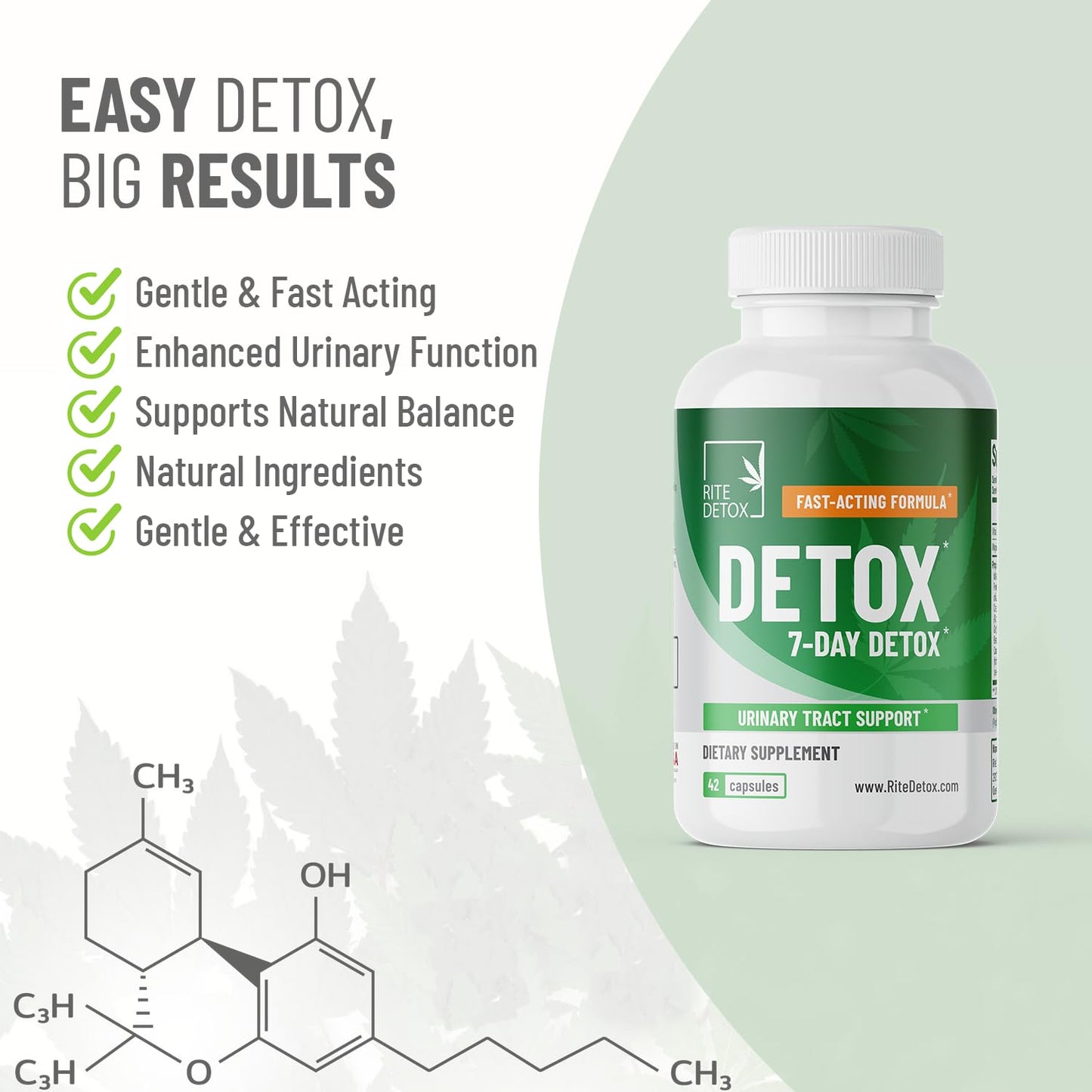 Detox and Cleanse | 7-Day Detox Program | Urinary Tract Support | with Mobile App Support