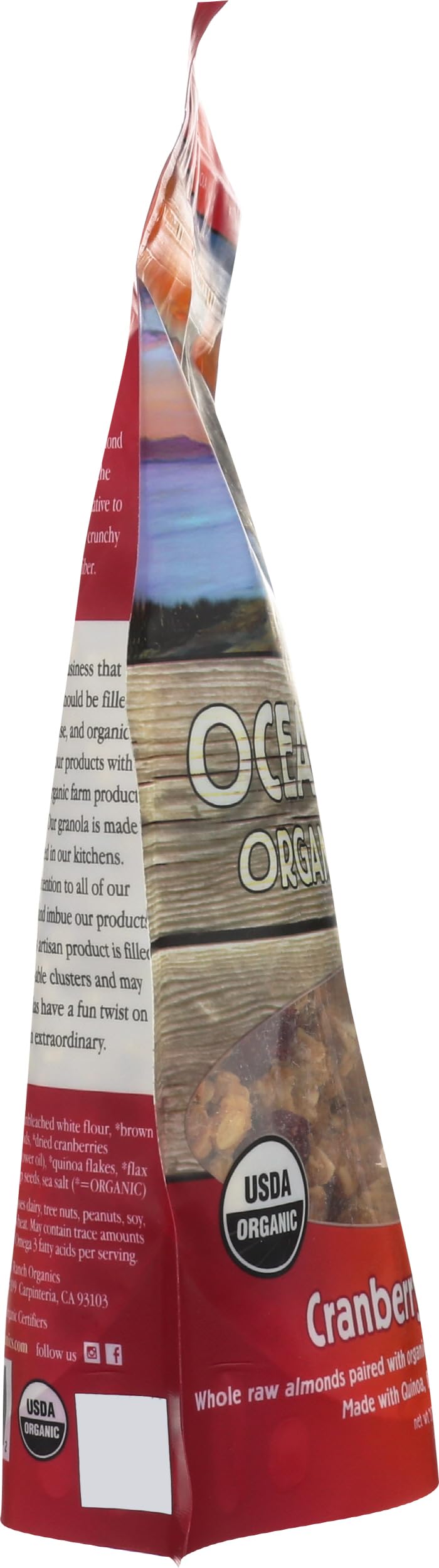OCEAN RANCH ORGANICS Organic Cranberry Orange Granola 10 OZ