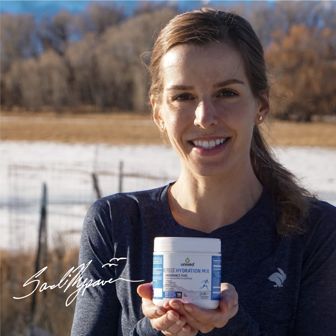 Unived Elite Hydration Mix - Essential Electrolytes & Betaine for Optimal Hydration | Low Calorie | Bare Naked | 16 Servings