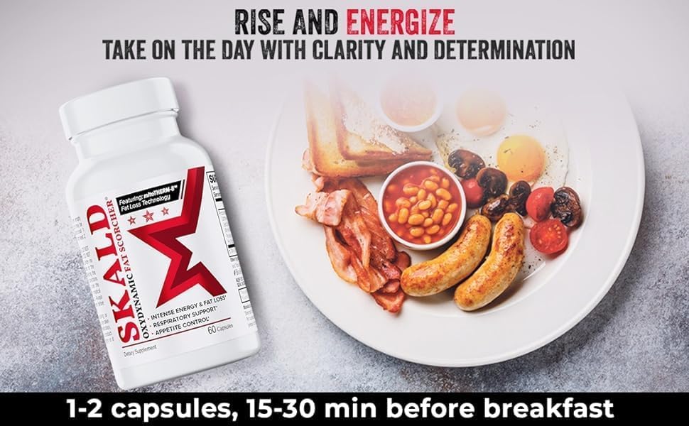 BELDT Labs Skald Oxydynamic Fat Scorcher - for Weight Loss - Thermogenic Fat Burner 3-Pack