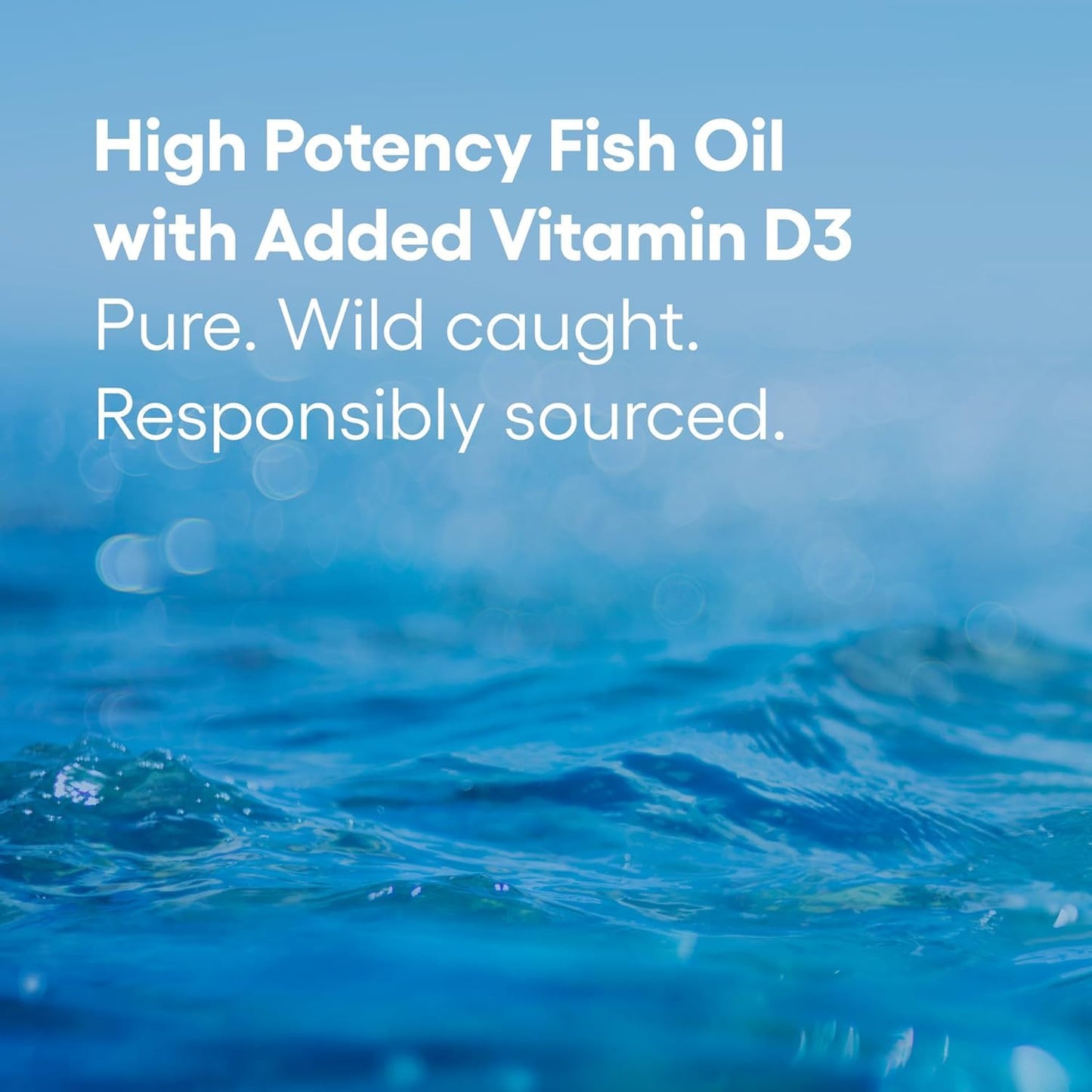 Natural Factors RxOmega-3 Ultra Strength Fish Oil with Vitamin D3, High Potency Formula, 2,150 mg, No Fishy Aftertaste, 150 Softgels
