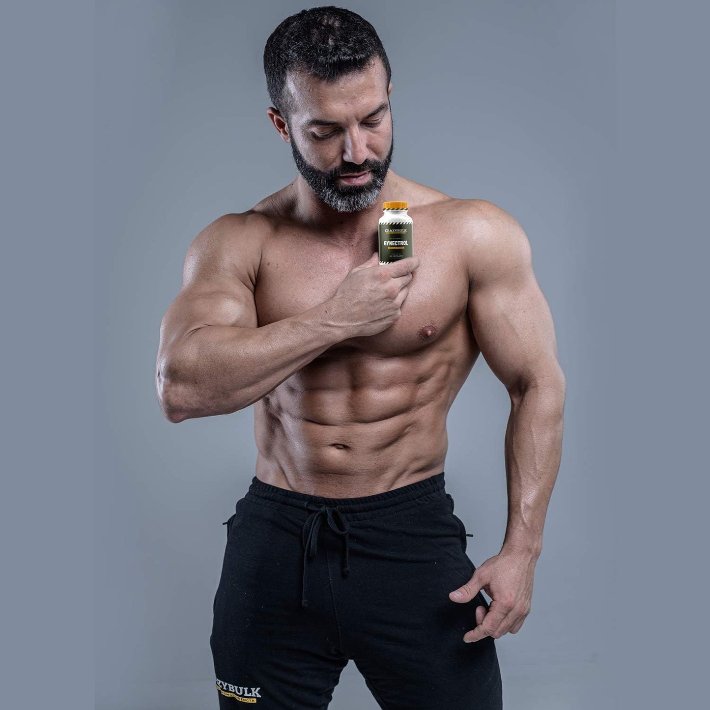 Boomers GYNECTROL for Chest Fat, Natural Alternative for Unique Formula (60 Capsules)