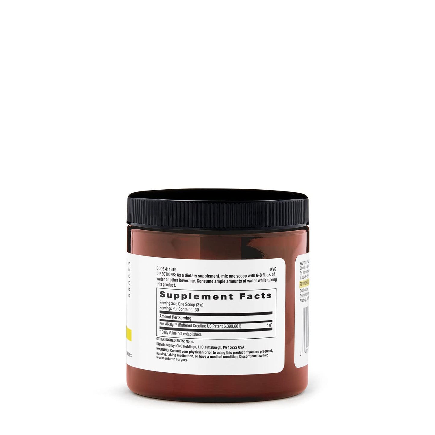 BEYOND RAW Chemistry Labs Kre-Alkalyn: pH Correct Creatine Powder | Buffered Creatine | Increases Muscle Performance During Exercise | 30 Servings