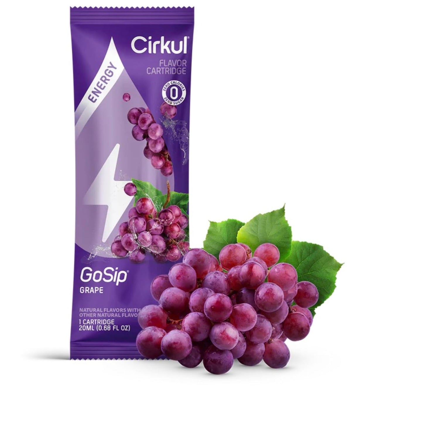 Cirkul Hydrate Flavor Cartridges Energy Drink Mix Assorted Variety Pack 6 Pack