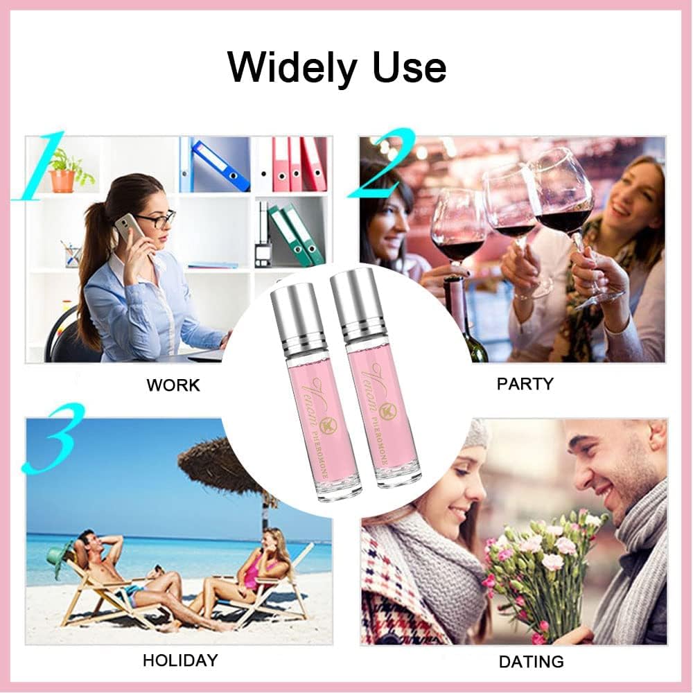 SWAGGIFT 2Pcs Lunex Phero Perfume, Verola Perfume for Women, Designed For Women, Emitting Amazing