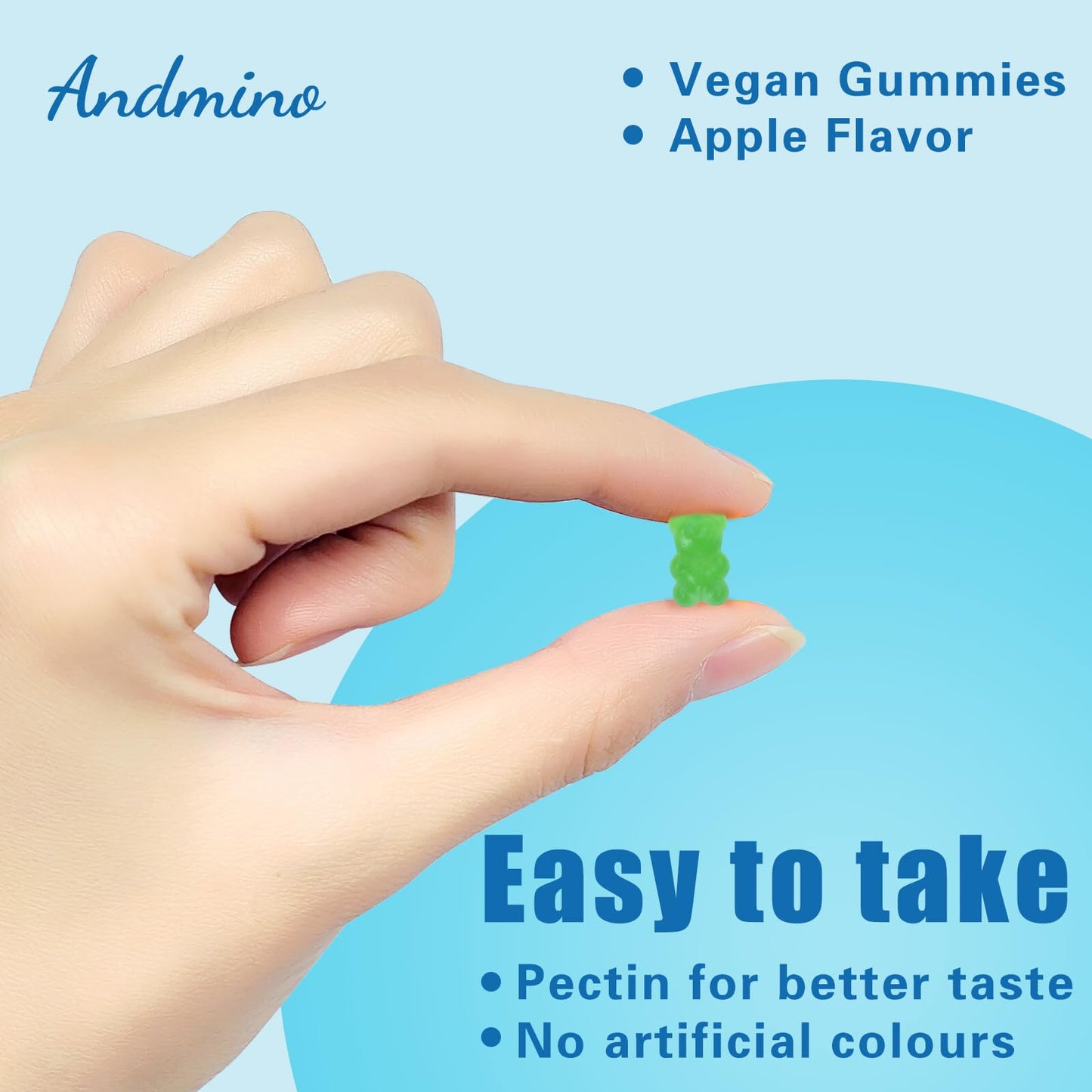 HMB and L-Leucine Gummies, 3000mg, with Trehalose, for Muscle Growth, Muscle Relief and Workout Recovery, for Adults & Elder, Non-GMO, Vegan, Gluten Free, Apple Flavor, 120