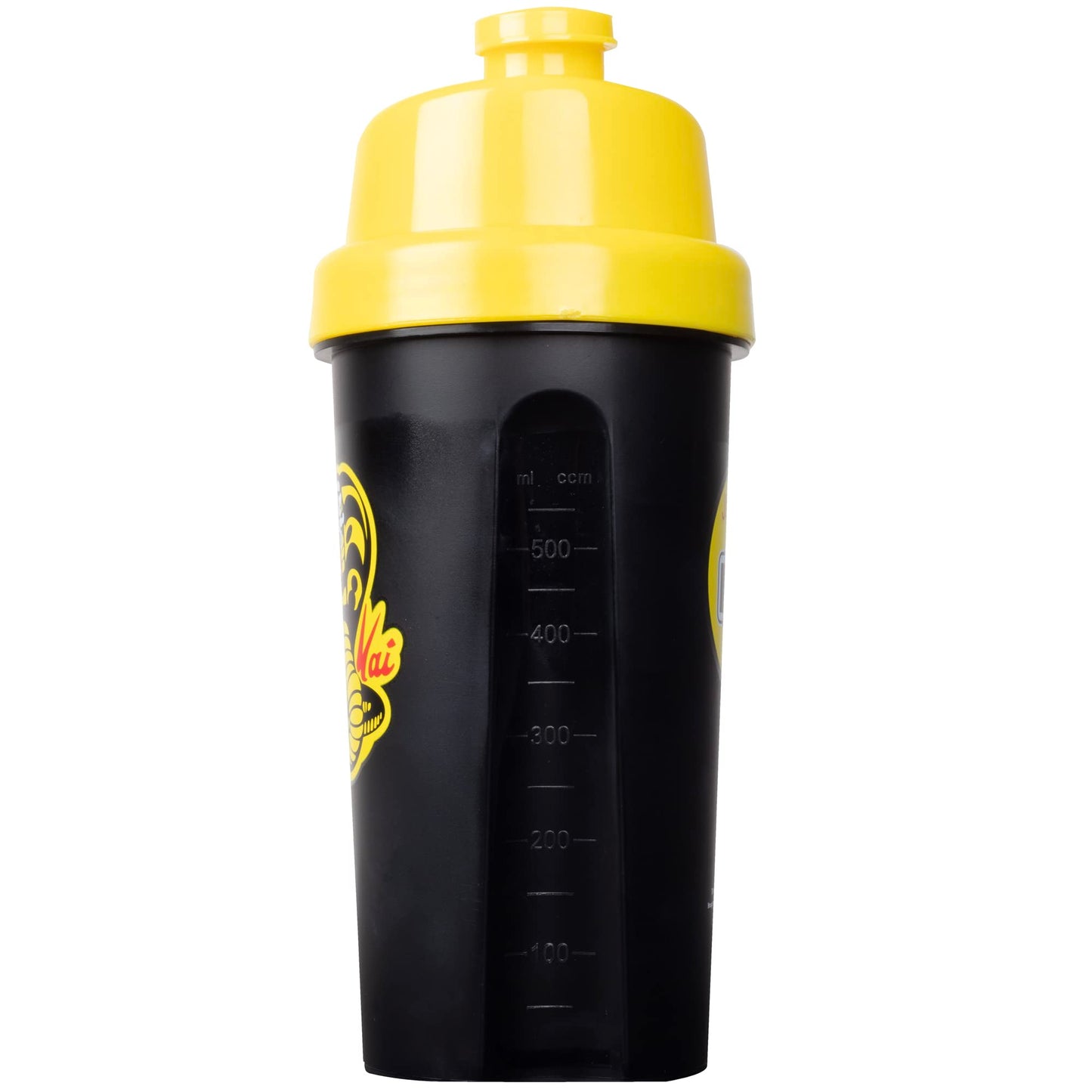 Karate Kid Cobra Kai 25oz Shaker Bottle w/ Blender Mixer Ball (2pk) - Drink Measurements, Fliptop, Leakproof Screw Lid - Blend Protein Powder, Sports Drinks, Shakes, Smoothies - Officially Licensed