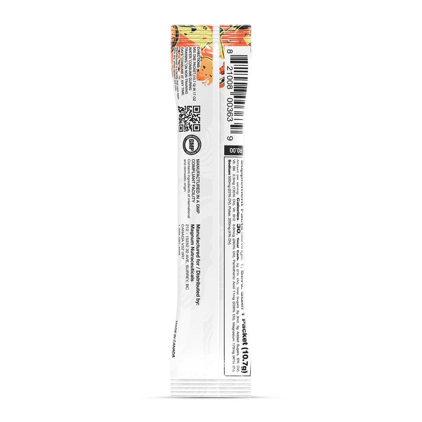 MAGNUM ESSENTIALS REFRSH Electrolytes x Vitamins 15 Serving Bag - Double Mango