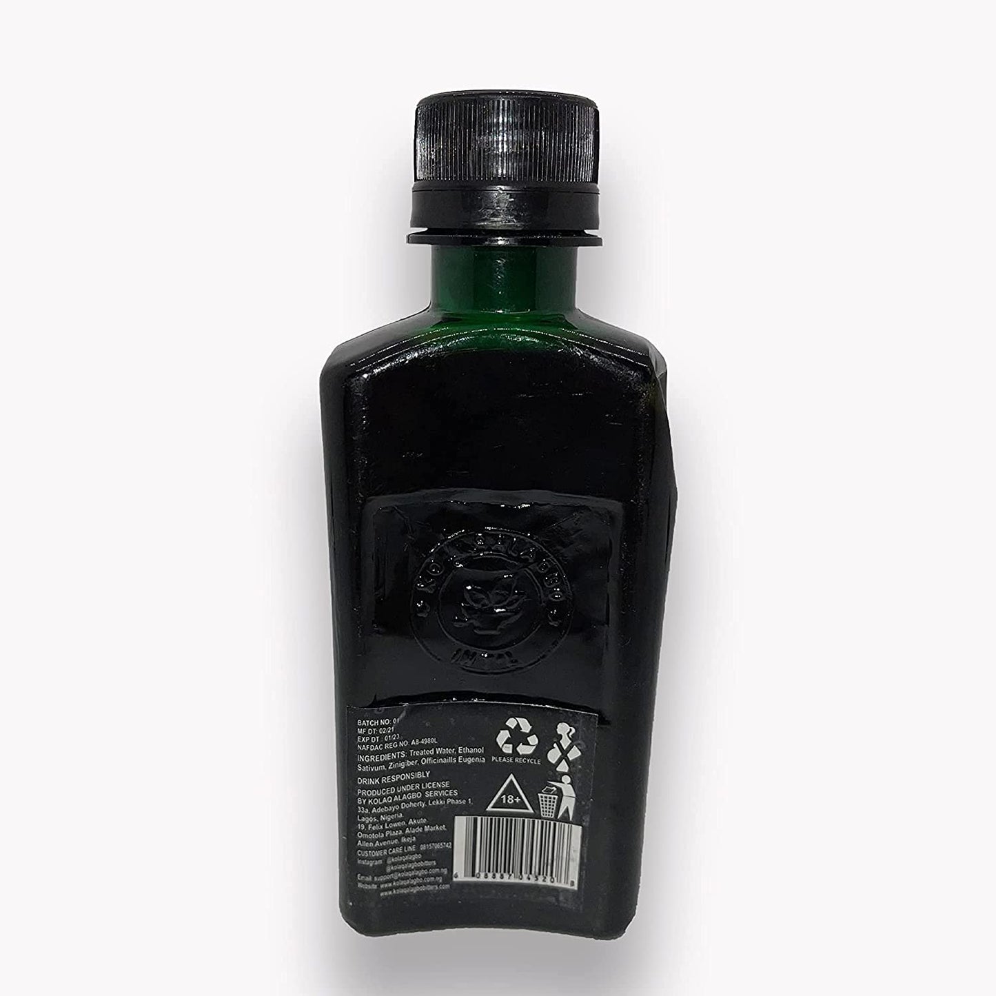 Generic KolaqAlagbo Bitters 68oz Authentic African Cocktail Bitters with Herbal Extract68 Fl Oz Pack of 1